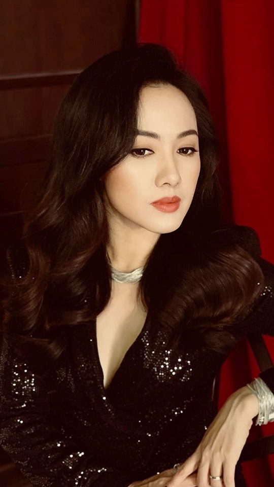 Hình ảnh mới nhất của BTV Hoài Anh.