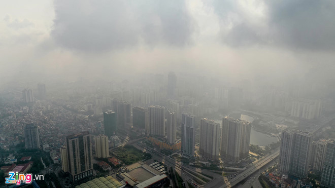 Da mat bi huy hoai vi o nhiem khong khi