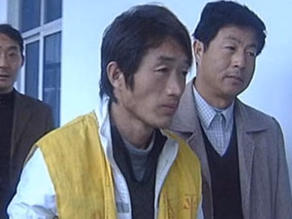 Huang trong ngày bị xử bắn.