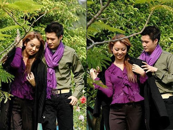 Ca sĩ Quang Dũng và Hoa hậu châu Á tại Mỹ năm 2006, Jennifer Phạm gặp nhau lần đầu khi cùng tham gia diễn xuất trong bộ phim nhựa “Những chiếc lá thời gian” vào cuối năm 2006. Họ nhanh chóng bị tiếng sét tình yêu đánh trúng rồi thường xuyên công khai xuất hiện và thổ lộ tình cảm dành cho nhau trên truyền thông.