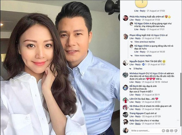 Vào cuối năm 2017, mạng xã hội “rộ” lên tin tức ca sĩ Quang Dũng hẹn hò cùng hot girl Vũ Ngọc Châm sau bao năm lẻ bóng sau khi người đẹp 9x bất ngờ đăng tải hình ảnh thân mật của cả 2 trên trang cá nhân. Hành động này lập tức nhận được hàng loạt bình luận khen ngợi sự đẹp đôi của ca hai, thậm chí không ít khán giả còn tin Quang Dũng đã tìm được hạnh phúc mới sau bao năm lẻ bóng. Vũ Ngọc Châm được nhiều người hâm mộ biết đến khi tham gia MV “Chắc ai đó sẽ về” của Sơn Tùng M-TP. Đặc biệt cô còn bị dính nghi vấn yêu đương với bạn trai cũ của diễn viên Châu Bùi khi bị bắt gặp đi chơi với nhau và “đội bàn hôn nhau dưới mưa”.