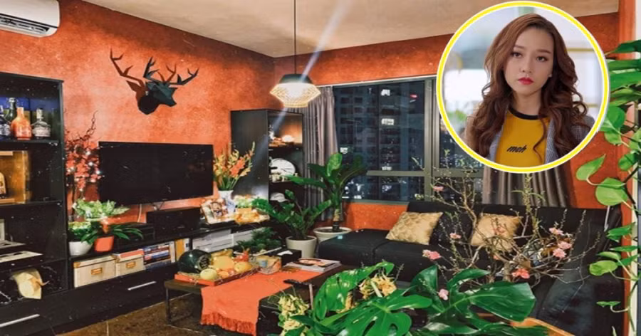 Căn hộ của Băng Di thuộc một tòa chung cư cao cấp ở tp. HCM. Nơi đây có vị trí đắc địa, tầm nhìn xuống thành phố rất lãng mạn.