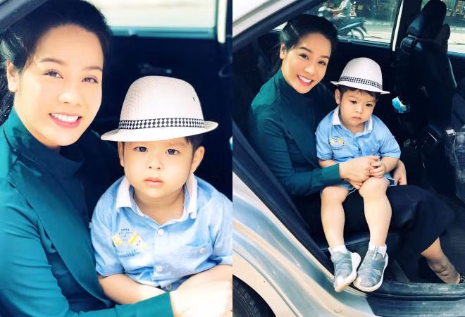 Nhat Kim Anh to chong cu can tro gap con sau khi ly hon