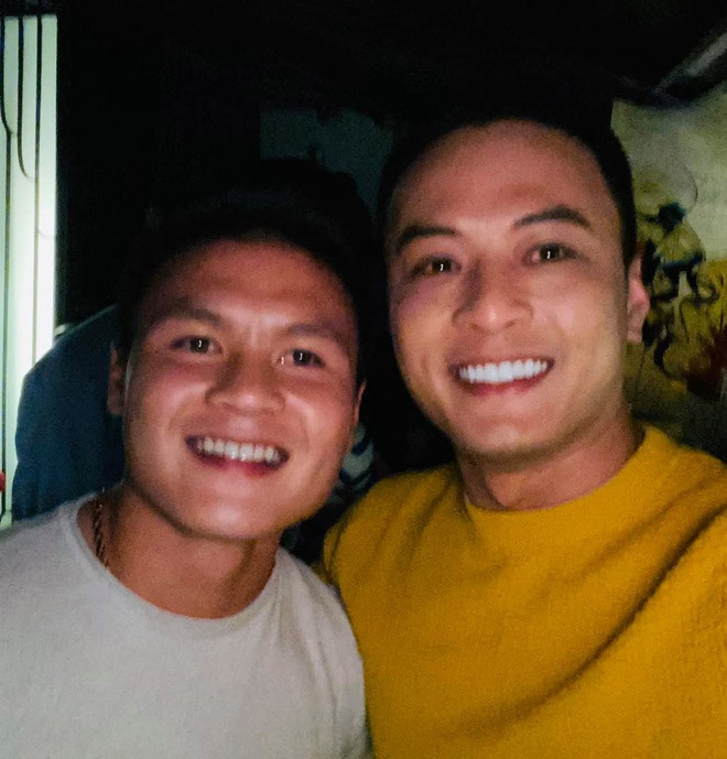 Hong Dang gap Quang Hai, Tien Dung sau SEA Games