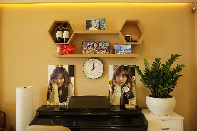 Căn hộ của Hoàng Yến Chibi rất khang trang, rộng rãi và thoáng mát.