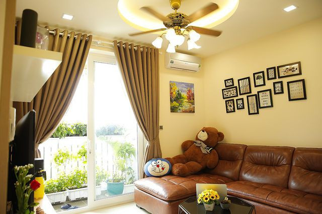 Dù bận rộn với các dự án điện ảnh, âm nhạc, lịch diễn thường xuyên nhưng cô vẫn trồng khá nhiều cây xanh để tạo không gian sống trong lành.