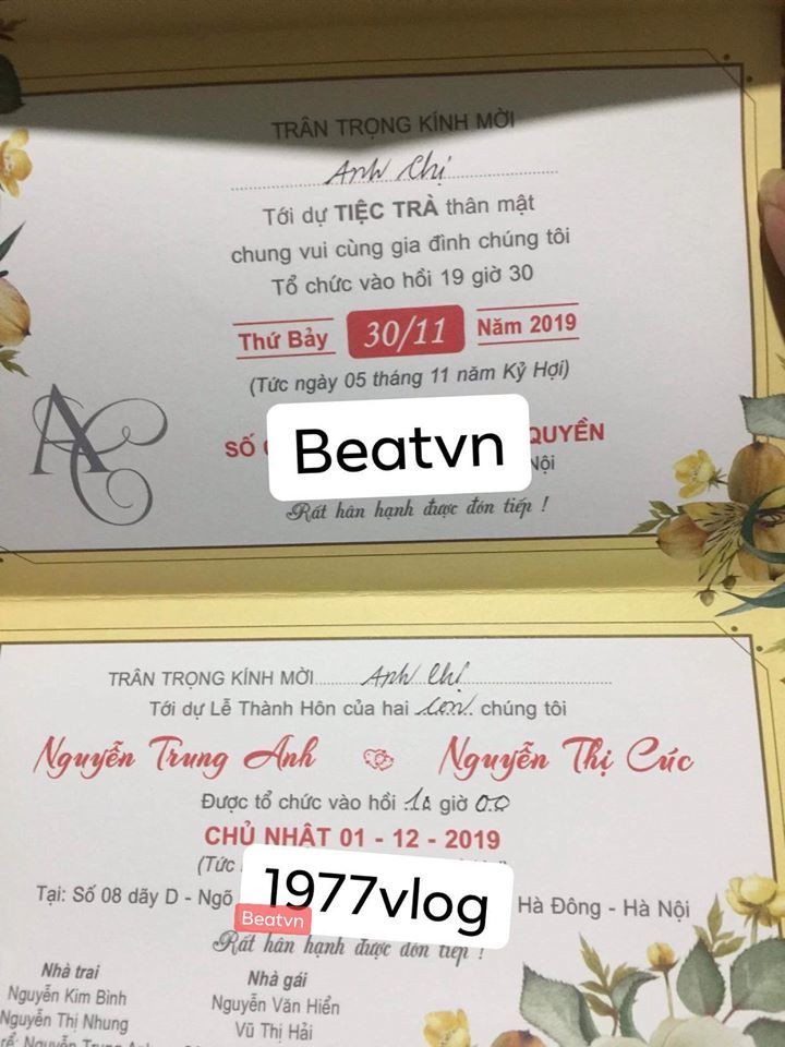 Ong giao 1977 Vlog - Nguyen Trung Anh chinh thuc to chuc le cuoi-Hinh-2