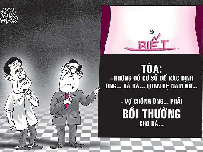 Hy huu: Bi kien vi... tu tung tin minh ngoai tinh