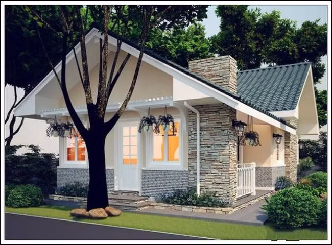  1. Không để cây to hoặc cột điện ngay trước cửa nhà: Có cây to hoặc cột điện ngay trước nhà là điềm dữ bởi theo các cụ thời xưa, 2 thứ này sẽ che khuất ngôi nhà của bạn khiến cho âm khí tích tụ, dương khí khó lòng lọt vào trong được, kéo theo đó là đường công danh, tài lộc cũng bị đứt đoạn, sức khỏe của các thành viên vô cùng ốm yếu. Ảnh minh họa. 