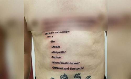 Ngo nghinh ban kiem diem xin loi vo duoc xam truc tiep len nguc