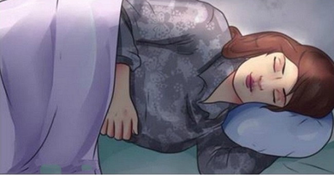 Dung dai gi nam ngu kieu nay neu khong muon gia di nhanh chong