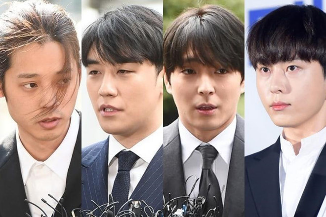 Them 4 sao Han bi vach tran tham gia nhom chat tinh duc benh hoan