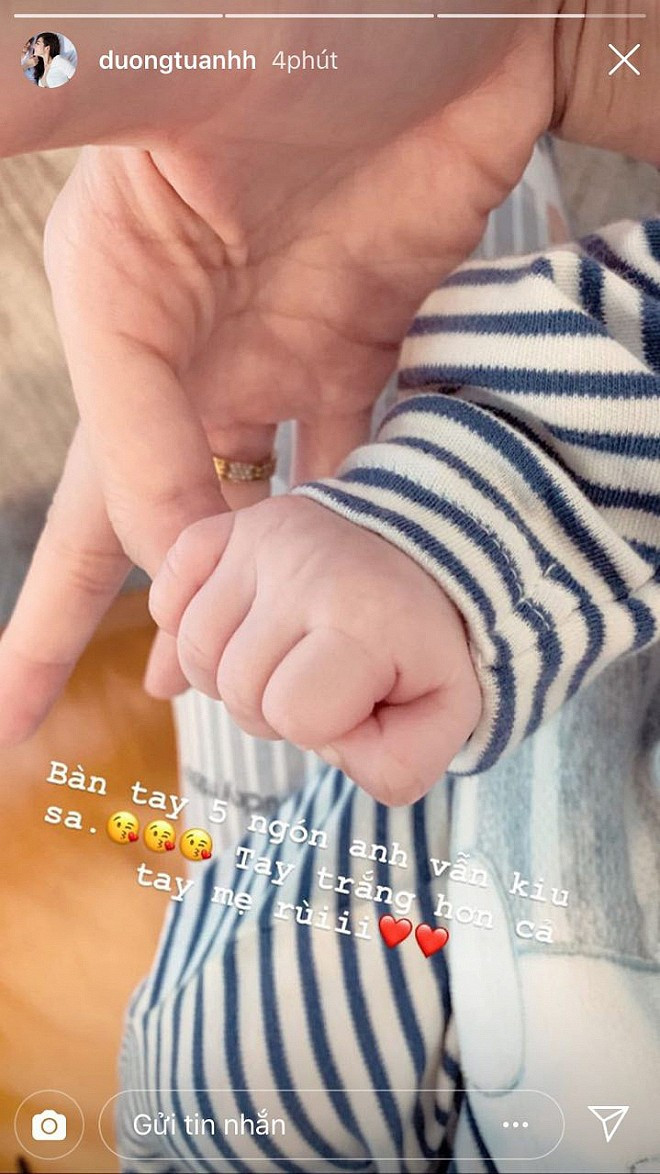 Ro ri nhung hinh anh bat ngo ve con trai A hau Tu Anh-Hinh-2