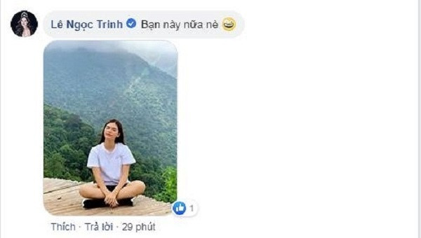 Lê Ngọc Trinh, sinh năm 1996, quê Cần Thơ hiện là diễn viên, người mẫu tự do tại TP.HCM. Cô được dư luận quan tâm khi được gọi là bản sao của "nữ hoàng nội y" Ngọc Trinh nhờ sở hữu nhiều nét tương đồng về ngoại hình so với đàn chị. Tuy nhiên, trước đó không lâu trên trang cá nhân, Lê Ngọc Trinh chia sẻ: "Tôi không thích danh xưng bản sao Ngọc Trinh. Ngày nào vẫn còn bị gọi là bản sao thì ngày đó tôi cần phải cố gắng thật nhiều".