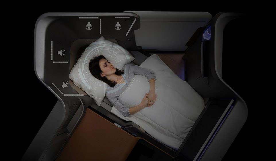 Trong hạng mục phần cứng tiện nghi, một trong những đề cử thuộc về Panasonic cho ghế hạng thương gia kiểm soát âm thanh, giúp loại bỏ tiếng ồn không mong muốn và hành khách có thể tự chọn các nền nhạc êm dịu như tiếng chim khác nhau.