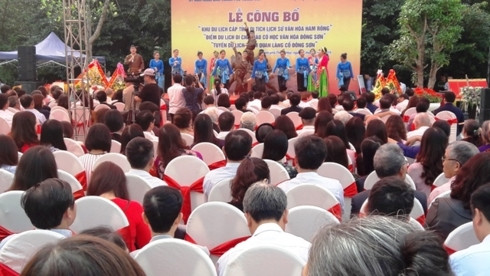 Di tich lich su van hoa Ham Rong duoc cong nhan la khu du lich