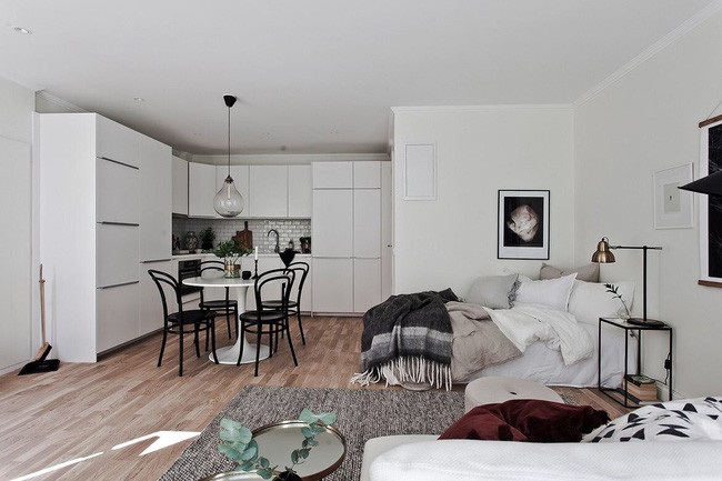 Đây thực sự là không gian sống đáng mơ ước của người độc thân.