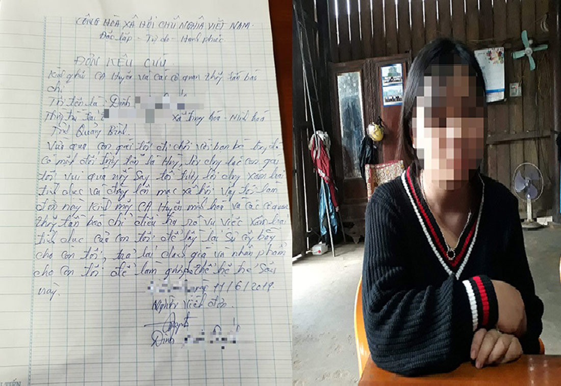 Nu sinh lop 10 bi ban nam ham hiep, tung clip len mang