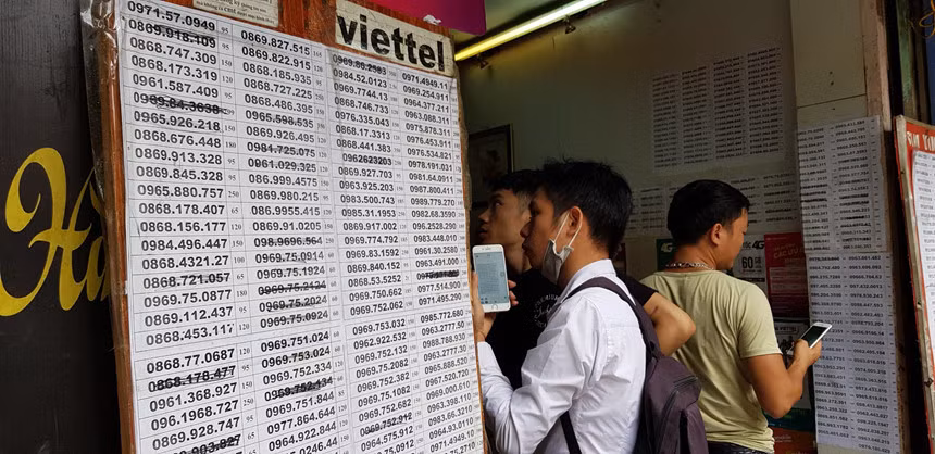 SIM so dep tien ty tu dau ra?