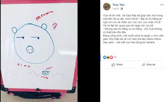 Con gai Thuy Tien phat ngon ve nguoi giup viec khien me sung sot