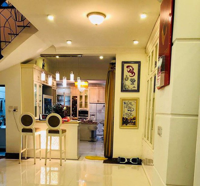 Căn bếp ấm cúng.