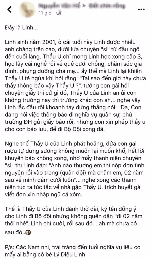 Nu sinh Bac Giang bao luu dai hoc, nop don len duong di nghia vu quan su