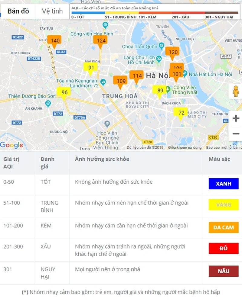 Vi sao khong khi Ha Noi va cac tinh dong bang Bac Bo o nhiem keo dai?