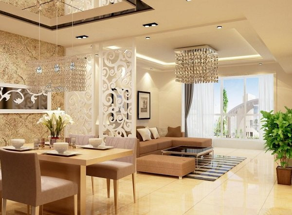 Vách ngăn nhựa có khả năng chống nước tốt, dễ thi công. (Ảnh minh họa)