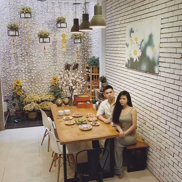 Không gian phòng bếp.