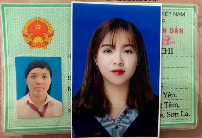 Năm 2009, khi đi làm chứng minh nhân dân, thợ ảnh yêu cầu Dương Linh Chi vén hết tóc để thấy tai, trán, mặt mộc. Từ đó, cô gái có bức ảnh thẻ "để đời". Nhiều năm sau, ngoại hình của Linh Chi thay đổi nhiều nhờ giảm cân, biết trang điểm và "ăn diện" hơn. "Có lần đi khám ở bệnh viện, nhân viên nhìn ảnh chứng minh thư rồi nhìn ảnh thẻ hiện tại của mình và cười. Thậm chí, họ còn kêu những người bên cạnh xác nhận nữa", Linh Chi nói. Ảnh: Dương Linh Chi.