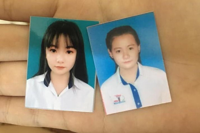 Phiên bản năm 2015 (phải) và 2019 của nữ sinh này khiến nhiều người bất ngờ. Nhiều dân mạng nói ảnh thẻ bây giờ "lung linh" nhờ sự hỗ trợ từ nhiều phần mềm chỉnh sửa, nhưng không thể phủ nhận ai cũng đẹp hơn theo thời gian. Ảnh: Linh Trang Bùi.