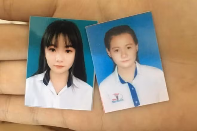 Phiên bản năm 2015 (phải) và 2019 của nữ sinh này khiến nhiều người bất ngờ. Nhiều dân mạng nói ảnh thẻ bây giờ "lung linh" nhờ sự hỗ trợ từ nhiều phần mềm chỉnh sửa, nhưng không thể phủ nhận ai cũng đẹp hơn theo thời gian. Ảnh: Linh Trang Bùi.