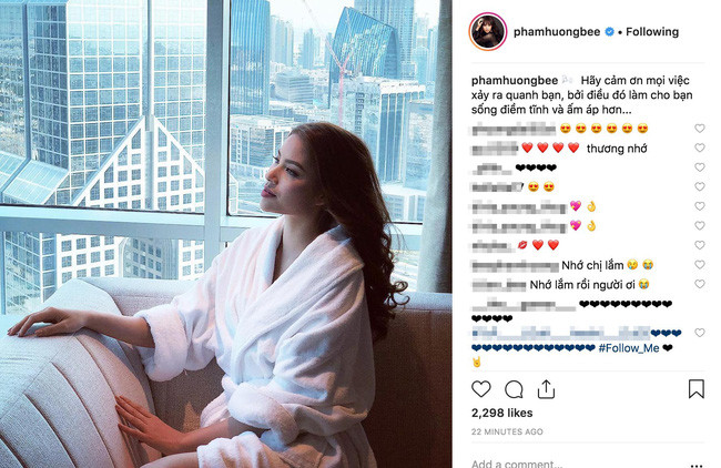 Pham Huong tai xuat xinh dep giua tin don da sinh con tai My