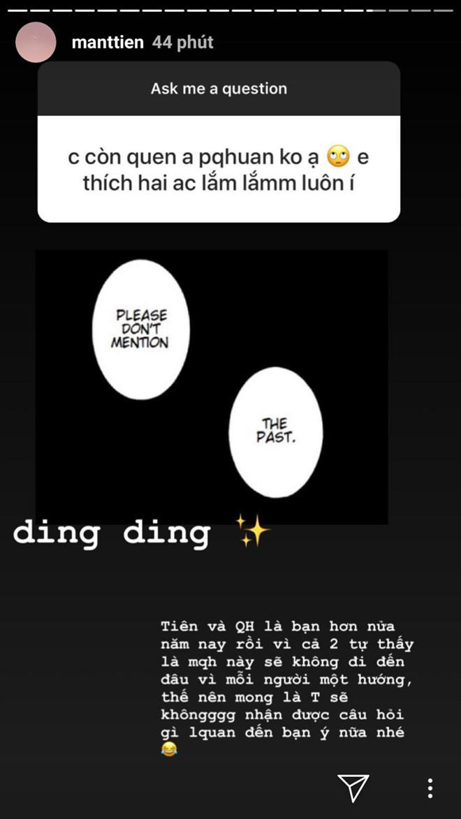 Man Tien khoe ban trai moi sau nua nam chia tay tinh cu