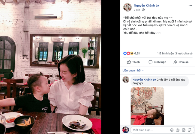 Con trai Ly Kute 3 tuoi 