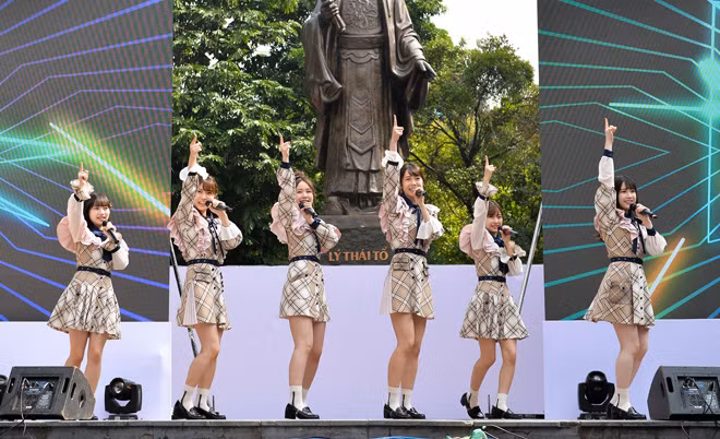 Với nhan sắc xinh đẹp, đội hình đồng đều, AKB48 nhận được rất nhiều sự cổ vũ từ người hâm mộ Việt Nam.