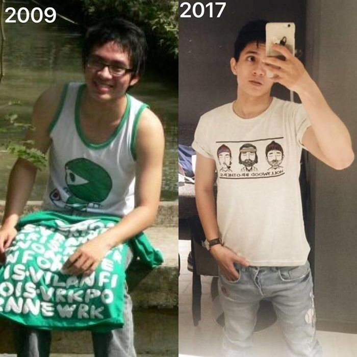 Anh chàng thư sinh, ngố tàu ngày nào nay đã "trưởng thành" với vẻ ngoài đầy thu hút với gương mặt cực nam tính, điển trai. (Ảnh: Nguyên Vi)