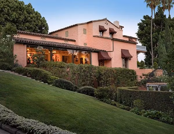 Ngôi nhà từng thuộc về ông trùm xuất bản William Randolph Hearst.