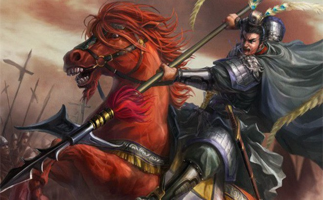 Xích Thố từng trải qua ít nhất 4 đời chủ nhân, trong số đó nổi danh hơn cả phải kể tới Lữ Bố và Quan Vũ. (Tranh minh họa: Nguồn Internet).