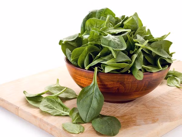 Rau chân vịt Rau chân vịt là loại cây lá xanh rất bổ dưỡng, giàu folate và vitamin B. Những hợp chất này phối hợp với nhau có tác dụng rất tốt trong việc giảm nguy cơ ung thư phổi ở những người hút thuốc.