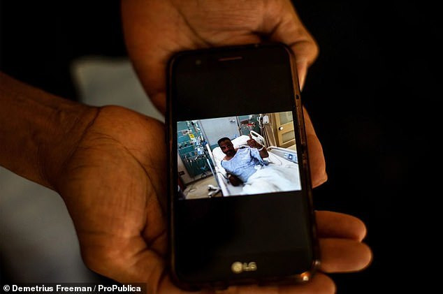 Hình ảnh ông Darryl Young trước khi ghép tim vào tháng 9 năm ngoái.