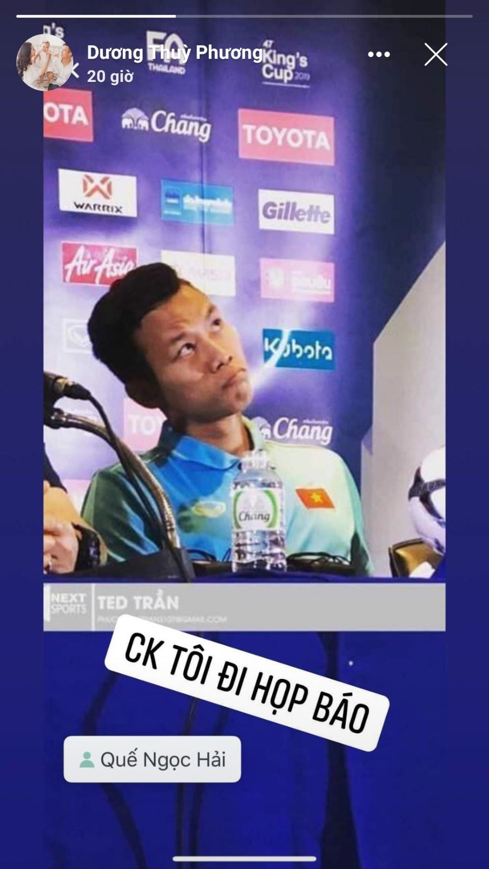 Que Ngoc Hai bi vo dang anh 'dim hang' truoc tran dau voi Thai Lan