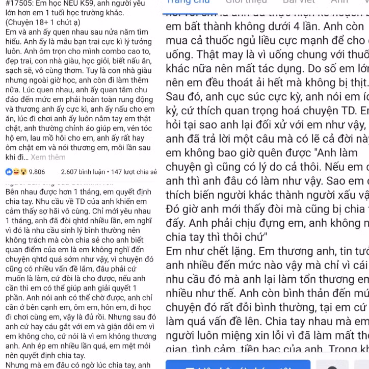 Ban gai chia tay nguoi yeu 