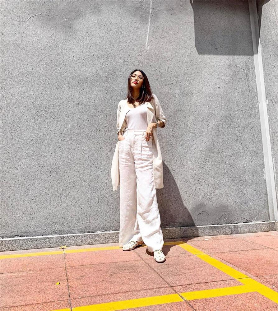 Đang trong thời gian bầu bí, Lan Khuê tự tin: "Vẫn còn mi nhon".