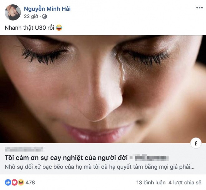 Ban trai thieu gia phan ung la khi Hoa Minzy dang trong tam 