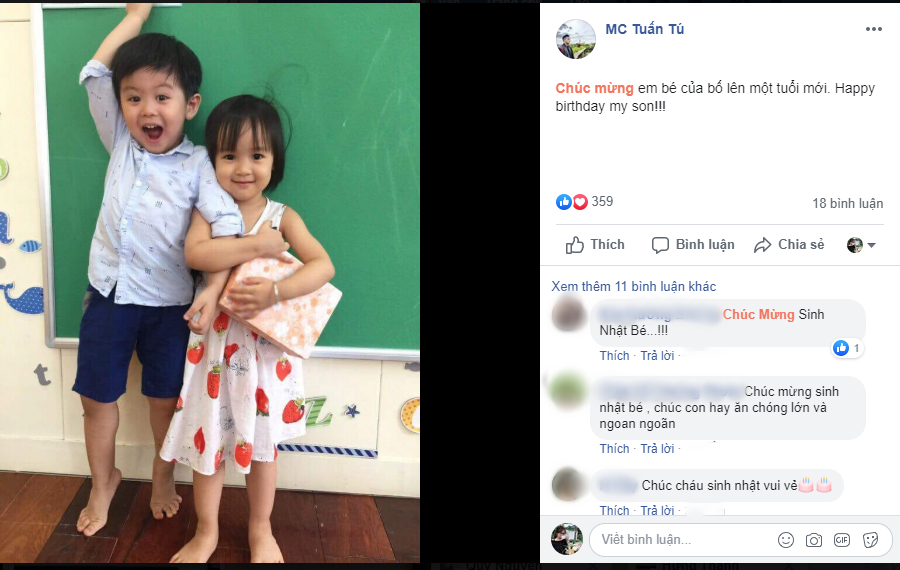 Gia dinh hanh phuc, dang yeu cua dien vien Ve nha di con-Hinh-2