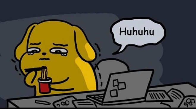 Nhiều dân mạng còn đoán rằng chắc hẳn "cậu Vàng" trong nguyên tác đang thấy tủi thân. Ảnh: Vàng Xám Comic.