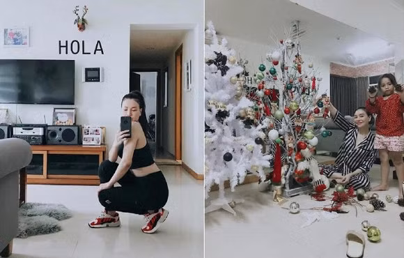 Trà Ngọc Hằng cũng từng hé lộ về căn hộ của mình trước đó.