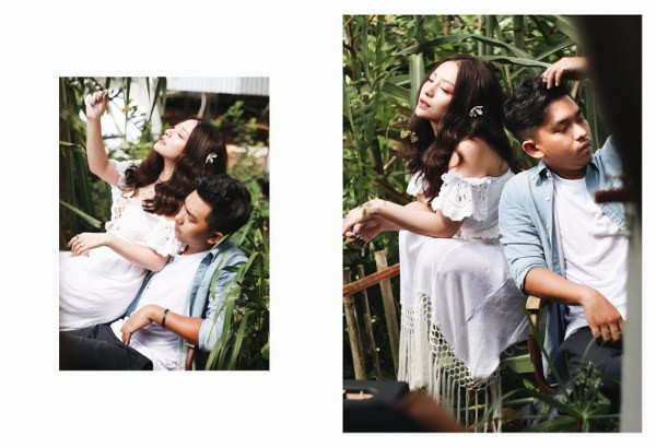 Mặc dù khá bận rộn với những công việc của cuối năm, nhưng cặp đôi vẫn dành thời gian để chuẩn bị chu đáo và tỉ mỉ đến từng chi tiết nhỏ cho ngày hạnh phúc mà họ mong đợi nhất. Thiệp cưới được hai vợ chồng thiết kế khá đơn giản và trang nhã.