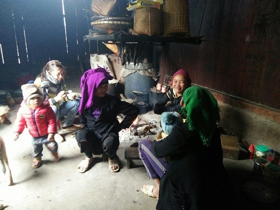 Người dân bản Cao Đa 1, xã Phiêng Ban, huyện Bắc Yên.